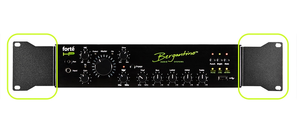 Bergantino forteHP Bass Amplifier Rack Kit