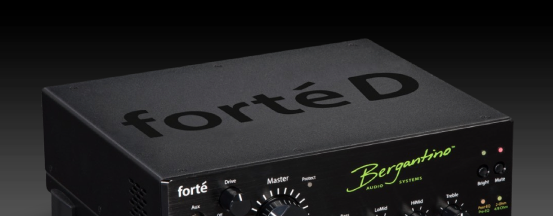 photo of the Forte D Bass amplifier from Bergantino
